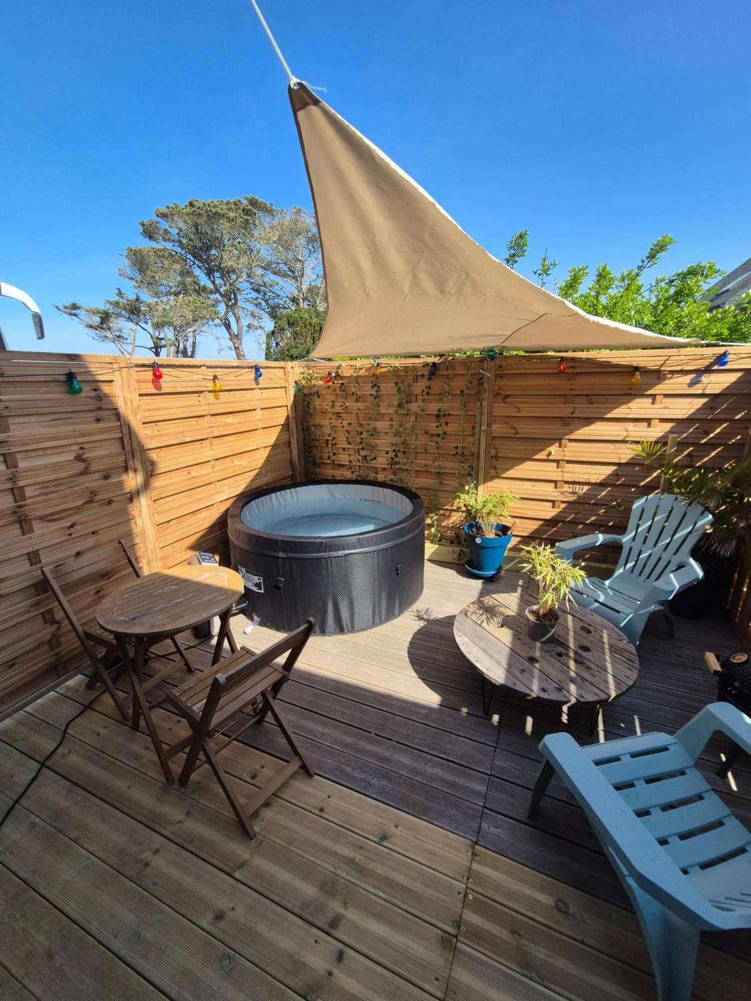 Studio Le Moutik Du Bord De Mer Avec Spa Parking Gratuit Lampaul-Plouarzel エクステリア 写真